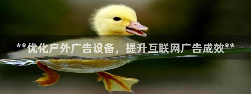 杏宇平台登录步骤：**优化户外广告设备，提升互联网广告成效**