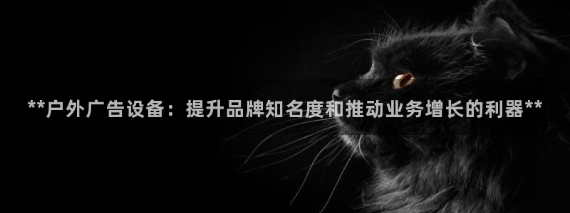 杏宇平台代理多少钱一次：**户外广告设备：提升品牌知名度和推动业务增长的利器**