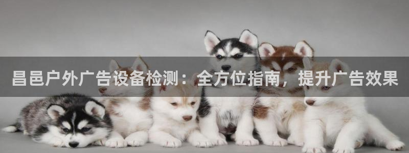 杏宇平台代理多少钱一个月：昌邑户外广告设备检测：全方位指南，提升广告效果