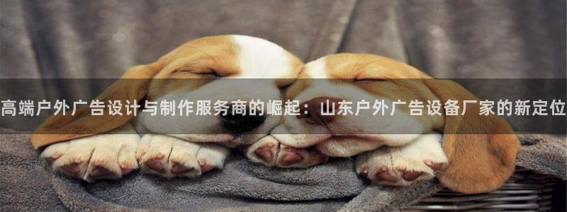 杏宇平台总代理电话：高端户外广告设计与制作服务商的崛起：山东户外广告设备厂家的新定位