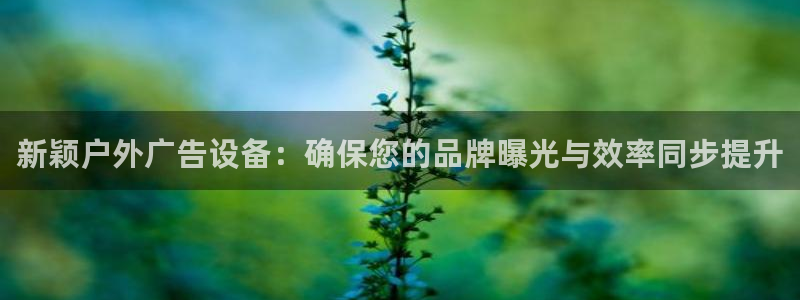 杏宇平台代理多少钱：新颖户外广告设备：确保您的品牌曝光与效率同步提升