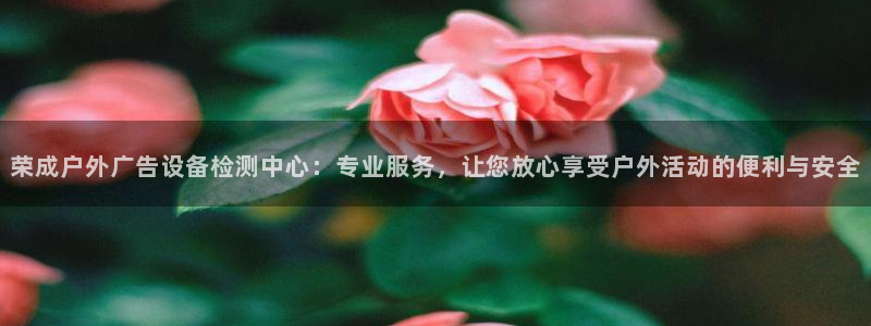 杏宇官方平台官网：荣成户外广告设备检测中