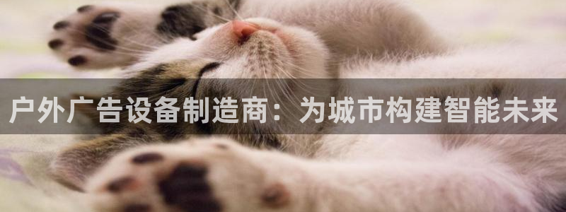 杏宇平台注册地址在哪里：户外广告设备制造商：为城市构建智能未来