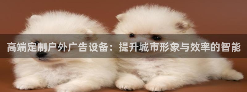 杏宇平台总代理电话：高端定制户外广告设备：提升城市形象与效率的智能